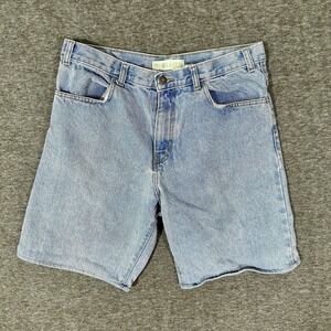 Faded Glory Denim Shorts Mens Size 36 Blue Jean Jorts Outdoor Skater Wear Y2K